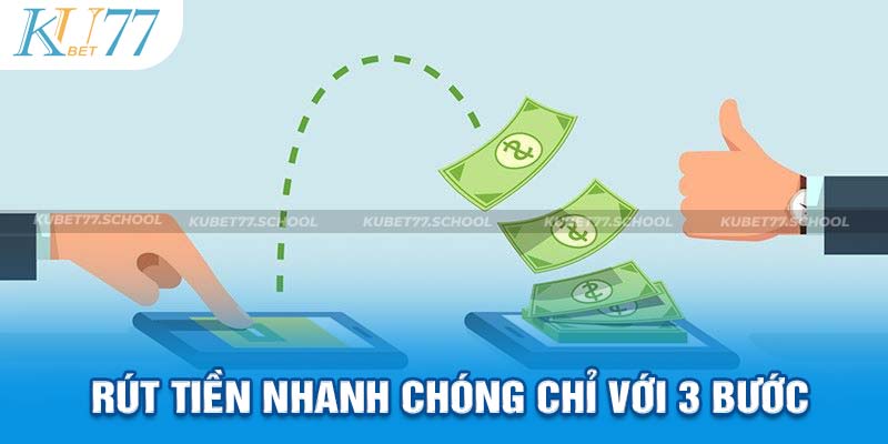 Tiền về tài khoản ngân hàng chỉ trong 3 bước