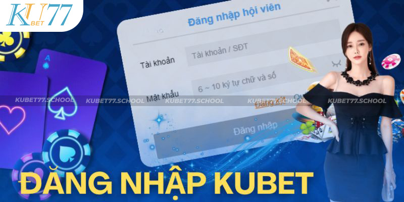 Thành viên đăng nhập Kubet77 với bước đầu tiên là truy cập vào website