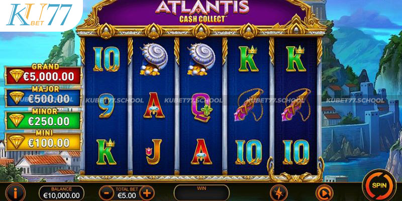 Siêu phẩm nổ hũ Kubet77 Atlantis